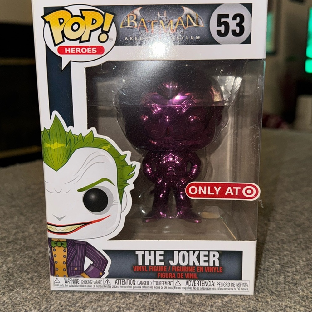 NEW Funko Pop Batman Arkham Asylum The Joker 53
